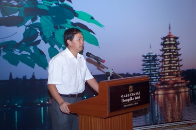 桂林市考察團(tuán)團(tuán)長潘建民副市長對(duì)我集團(tuán)參與桂林城市建設(shè)寄予厚望